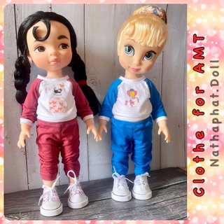 ชุดตุ๊กตา AMT 35” Disney Animator Doll เสื้อผ้า รองเท้า