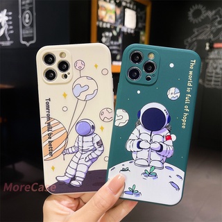 Case Xiaomi Redmi Poco X3 Nfc X3 Pro M3 เคสโทรศัพท์ลายการ์ตูนนักบินอวกาศดวงจันทร์สําหรับ Redmi 9 9C Nfc 9A 9I 9T 9 Power 10X Poco M2 Pro Redmi Note 9 8 10 10S 9 Pro Max 9S