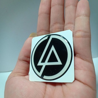 Linkin PARK LP สติกเกอร์เรซิน ลายนูน ยืดหยุ่น สําหรับติดตกแต่ง