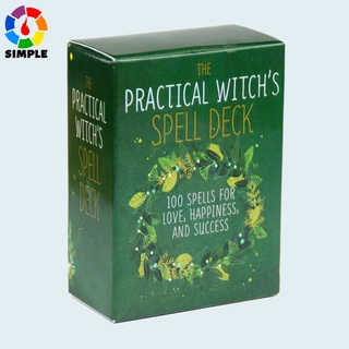 Practical Witchs Spell Deck Oracle Card Game