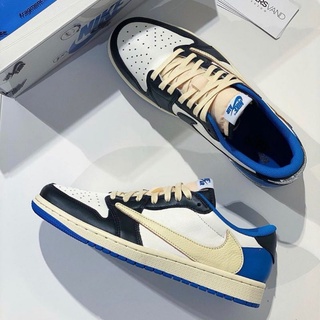 Nike​ Air​ Jordan​ 1​ Low​ Travis Scott x​ Fragment ของแท้100%