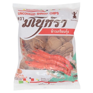 🔥ลดตาแตก🤩!! มโนราห์ ข้าวเกรียบกุ้ง 500กรัม Manora Uncooked Shrimp Chips 500g