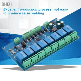 ShiZi รีเลย์โมดูล 8 ช่อง Optocoupler อินพุตตรวจจับสัญญาณอิเล็กทรอนิกส์รองรับ Dc 7-30V