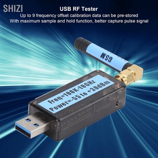 ShiZi เครื่องทดสอบวิทยุ Rf Abs ความถี่ Usb พร้อมเสาอากาศ 5Vdc -45~+15Dbm 4 ชิ้น