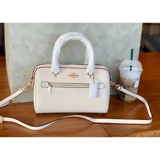 COACH ROWAN SATCHEL BAG ((79946)) Code:B18D010165  แบรนด์แท้ 100% งาน Outlet