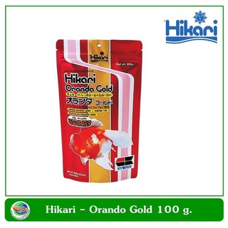 อาหารสำหรับปลาทอง Hikari Orando Gold 100 g.