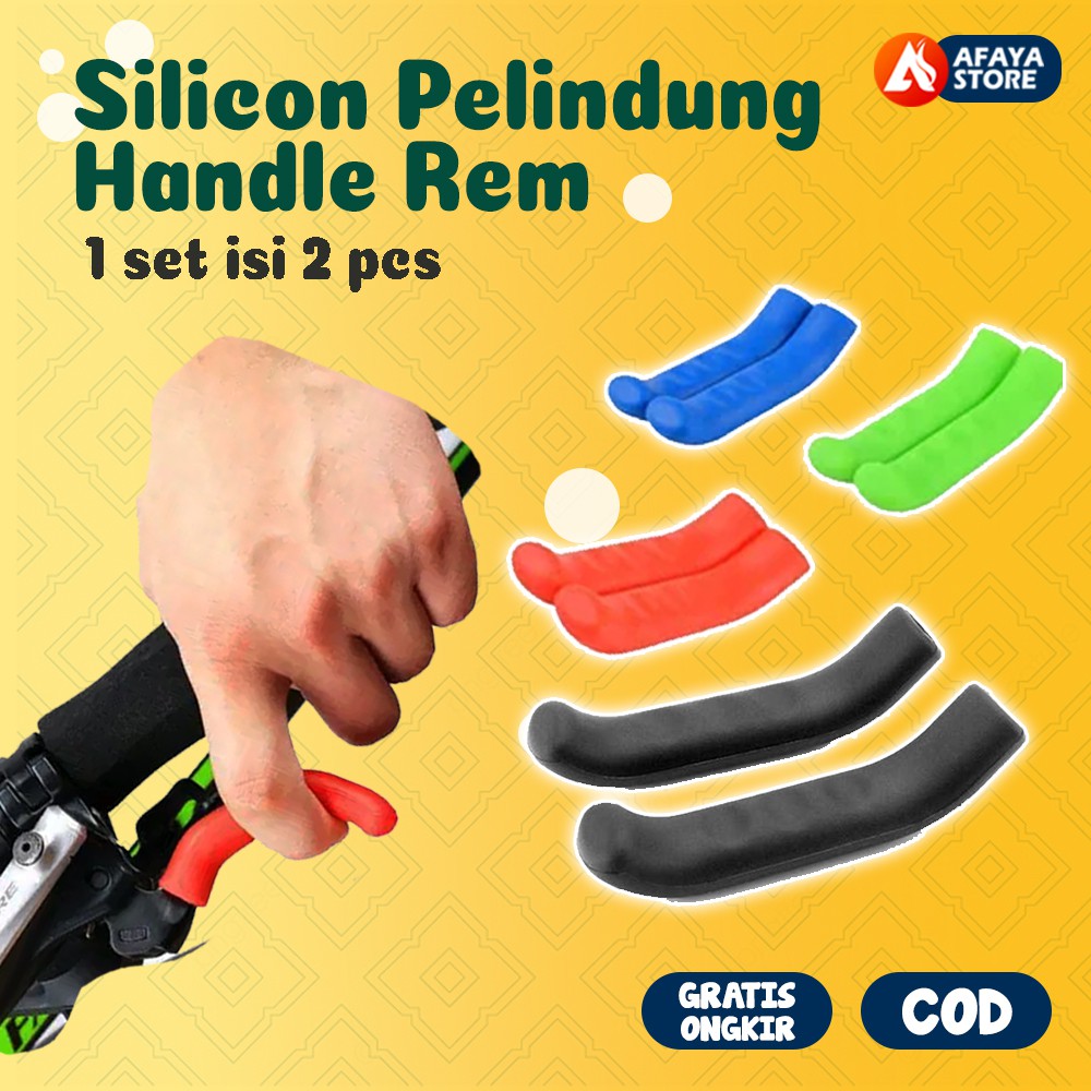 ZITTO ซิลิโคนจักรยาน Handbrake Handle Protector 2 ชิ้น