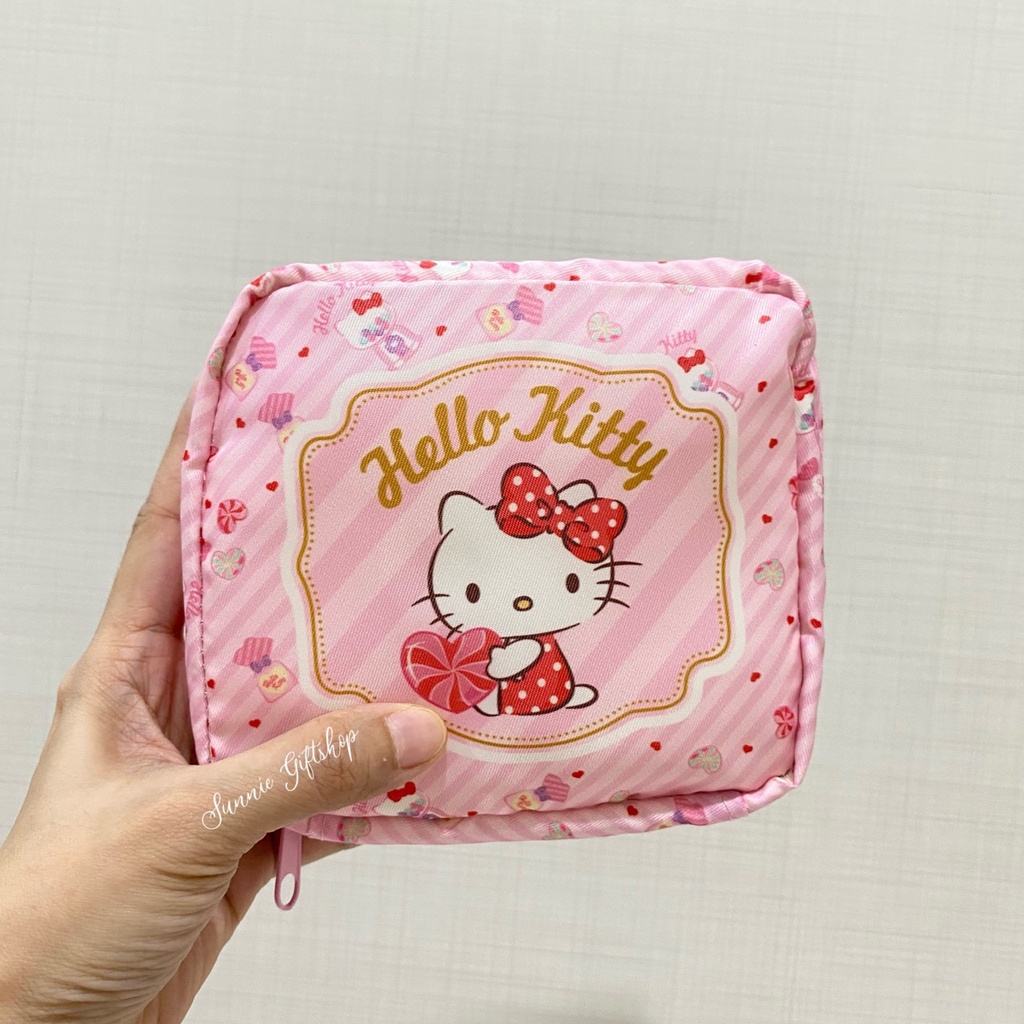 กระเป๋าอเนกประสงค์ พกพา พร้อมซับใน ลายการ์ตูน Sanrio ลายชุดที่3 - รูปที่ 4