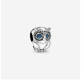 Pandora  silver  charm นกฮูก