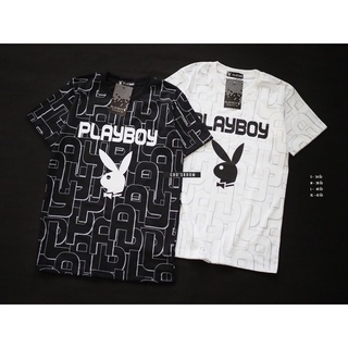 🔥รุ่นใหม่ล่าสุด🔥🐰 เสื้อยืด PlayBoy ลายพิมพ์🐰 (PB.09)