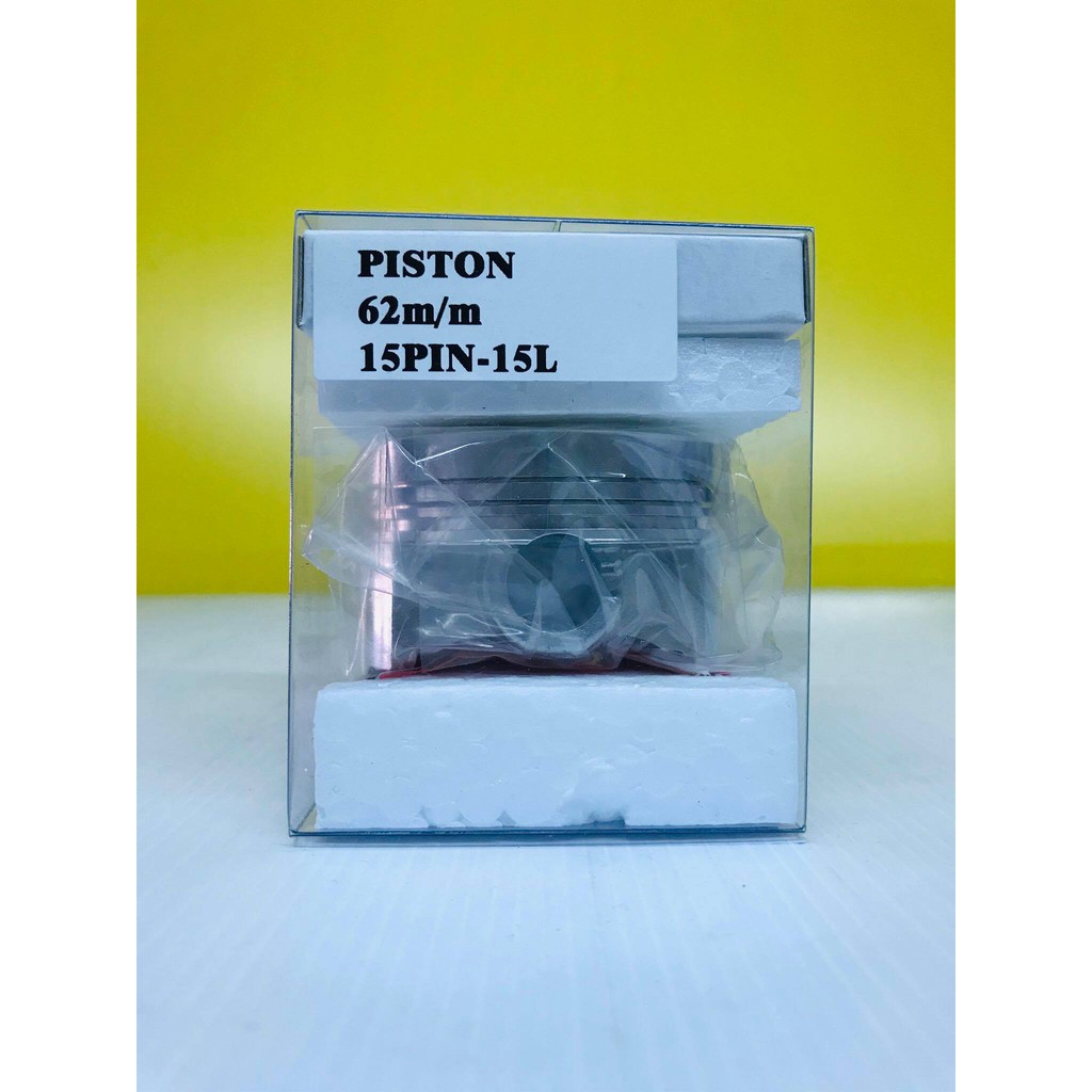 ลูกสูบ LHK ขนาด 62 สลัก 15-15 L " หัวนูน "