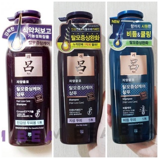 Ryo Jayangyunmo Anit Hair Loss Shampoo สูตรสำหรับหนังศีรษะมัน/มีรังแค/บอบบาง (400ml)