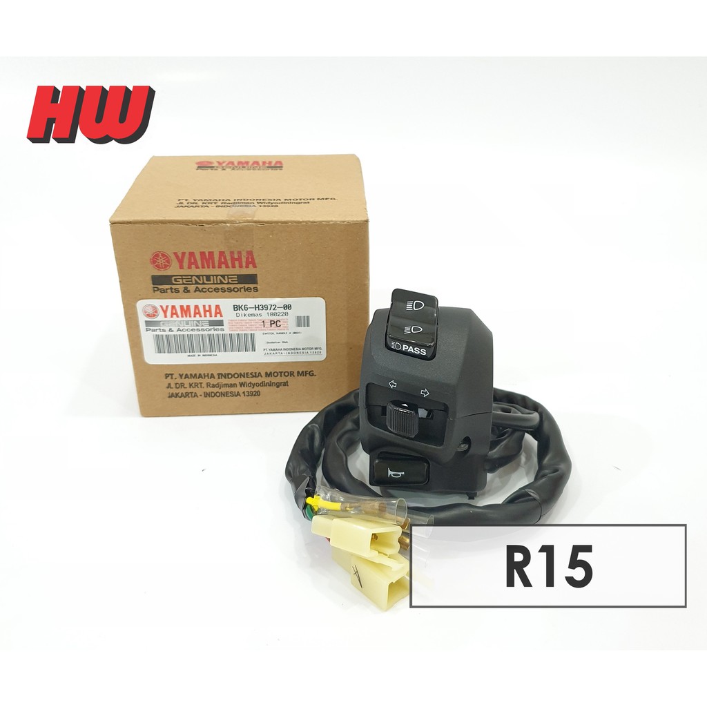R15 LF HANDLE SWITCH 4 SIGNAL HORN SWITCH YAMAHA