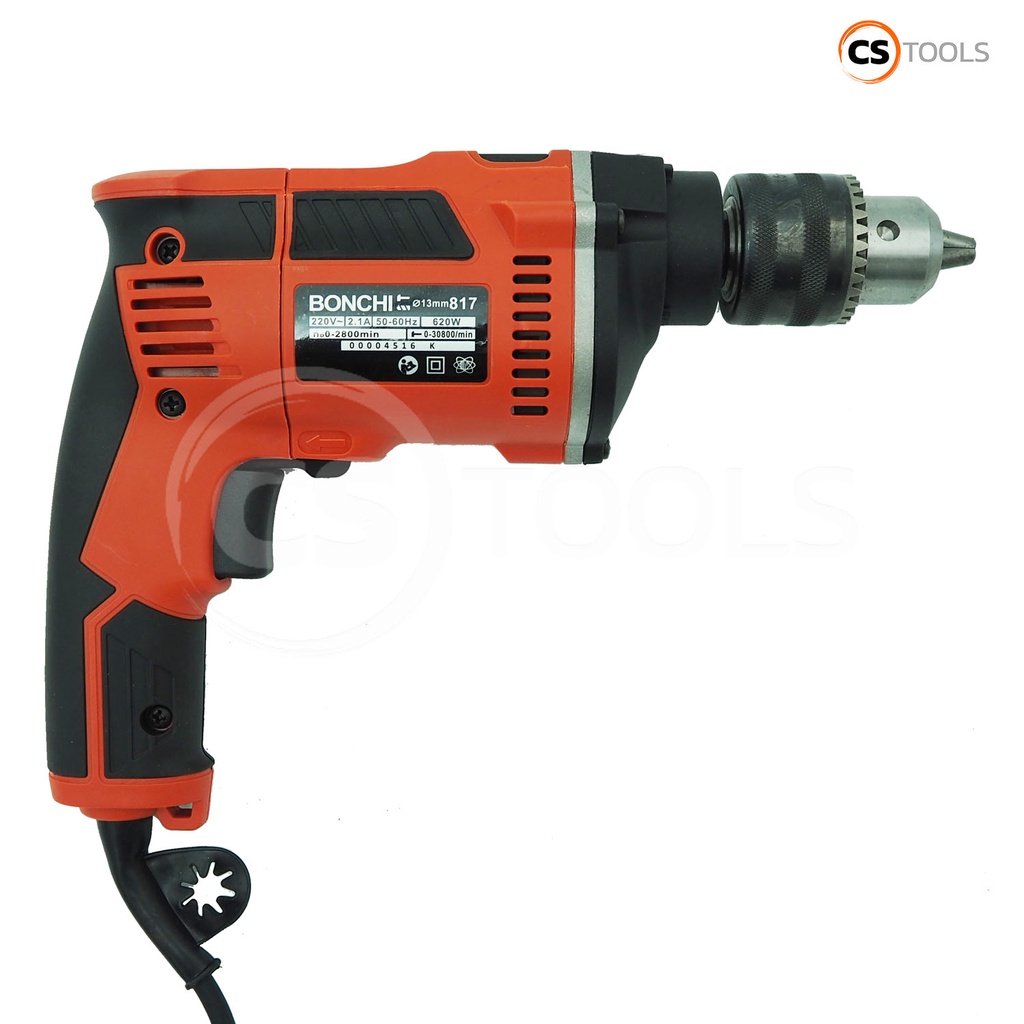 BONCHI สว่านไฟฟ้า สว่านเจาะกระแทก 13 มิล 5 หุน 620 วัตต์ รุ่น MT817 - รูปที่ 2