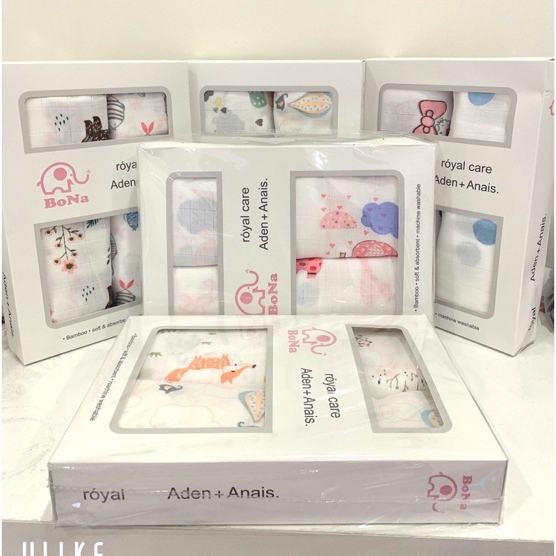 TQ_Bamboo Aden และ Anais Bamboo ผ้าเช็ดตัว