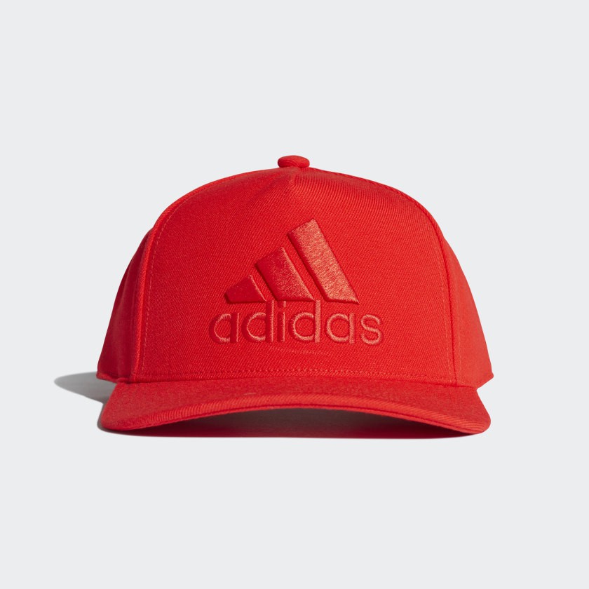 🧢รหัสสินค้า DT8578 หมวกแก็ป ยี่ห้อ adidas รุ่น H90 Logo Cap สีแดง ของแท้💯% ราคา 530 บาท🧢