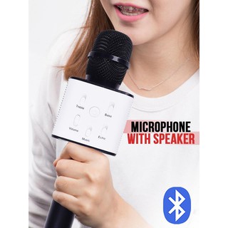 Microphone ไมค์ ไมค์โครโฟน ไมค์โครโฟนไร้สาย ไมค์โครโฟนพร้อมลำโพงในตัว