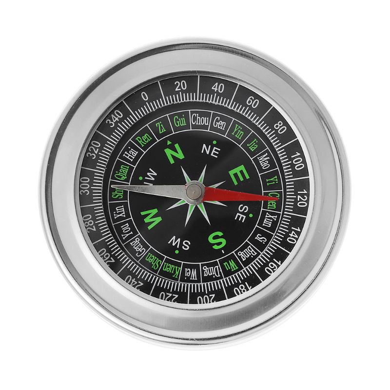 เข็มทิศฮวงจุ้ย เข็มทิศสแตนเลสชี้ทิศวัดมุมฮวงจุ้ย Stainless Steel Directional Magnetic Compass for Feng Shui