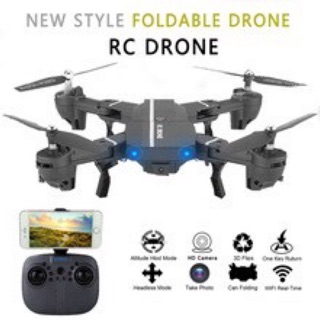 โดรนติดกล้องปรับมุมได้ พับได้ ดูภาพสดผ่านมือถือกล้องชัด 2 ล้าน Pixel_ RC DRONE 8807 (มีใบอนุญาติค้า)