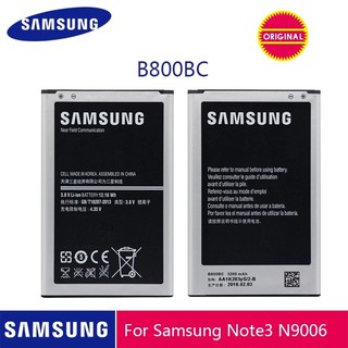 SAMSUNG แบตเตอรี่ B800BE B800BC 3200mAh สำหรับ Samsung Galaxy Note 3 N900 N9006 N9005 N9000 N900A N900T N900P ด้วย NFC