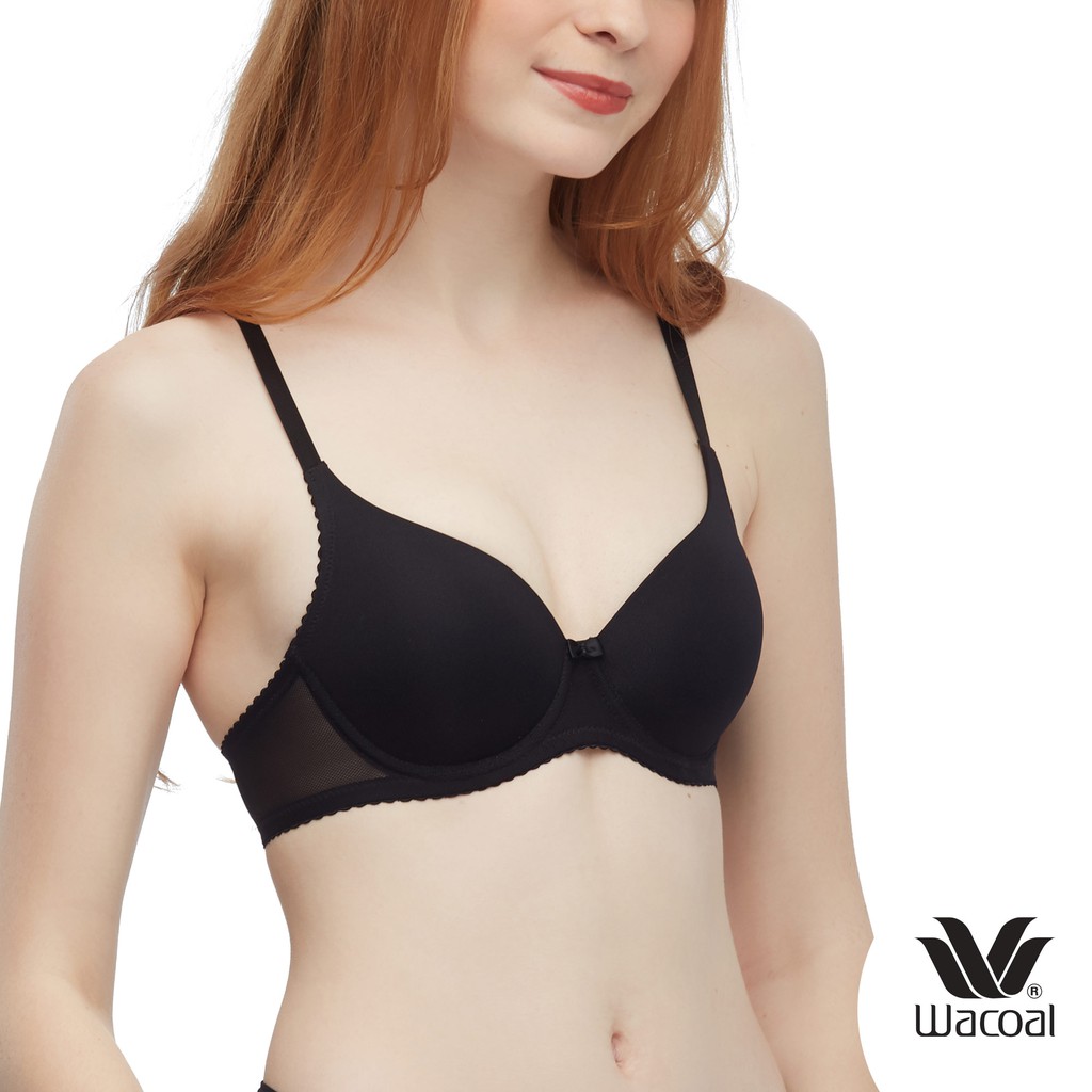 Wacoal Seamless Bra เสื้อชั้นใน รุ่น WB5A86 สีดำ (BL)