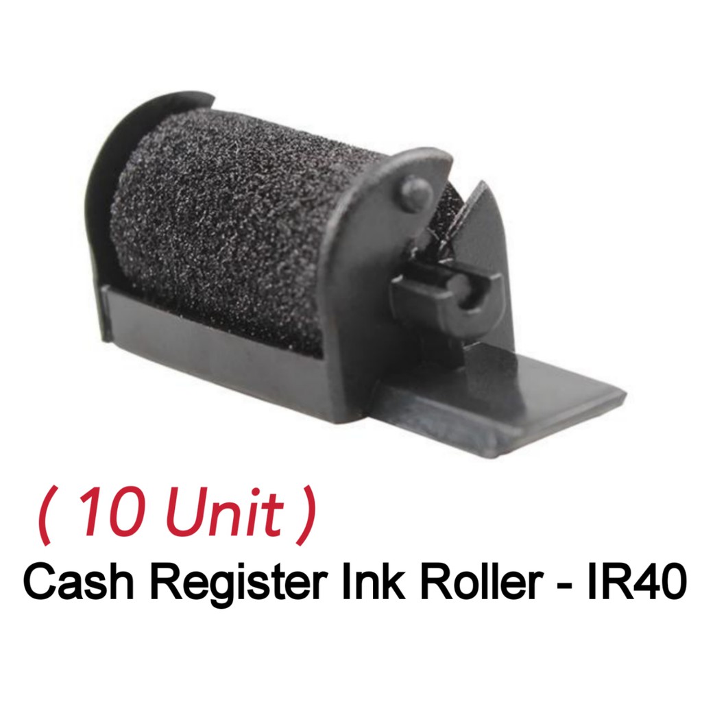 IR-40 / IR40 / IR 40 Ink Roller สําหรับเครื่องลงทะเบียนเงินสดอิเล็กทรอนิกส์ Sharp XE-A102 / XE-A107 