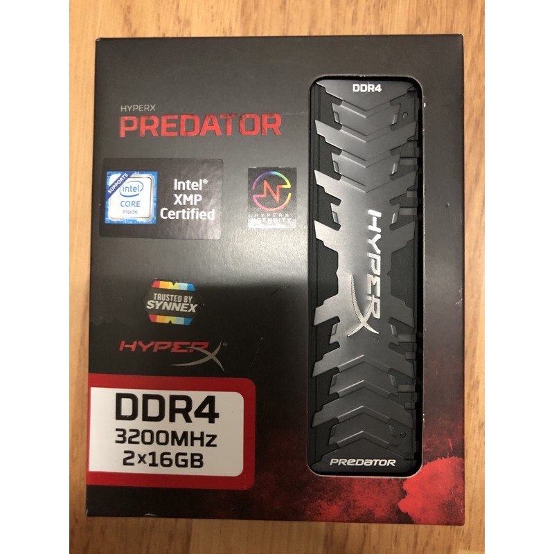 HYPERX DDR4 16*2 Predator 3200MHz 32GB