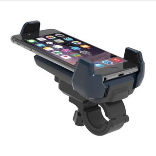 Adjustable Motorcycle Bicycle Handlebar Mount Holder Bracket for 4-6inch Mobile Phone Blac