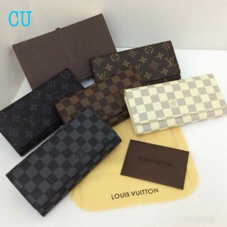 กระเป๋าตัง Louis Vuitton 2 พับ พรีเมี่ยม ปั๊มทุกจุด พร้อมส่ง