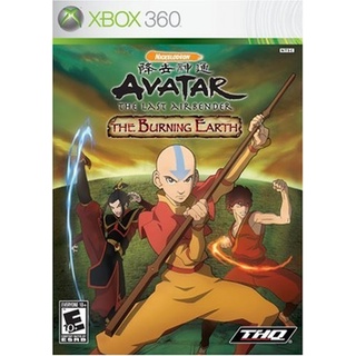 Avatar The Last Airberder The Burning Earth xbox360 [Region Free] แผ่นเกมxbox360 แผ่นไรท์เล่นได้กับเครื่องที่แปลงระบบทุก