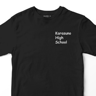 เสื้อยืดคอกลม แขนสั้น ชนิดผ้าฝ้าย พิมพ์ลายอนิเมะ Haikyuu สำหรับผู้ชายแขนสั้นหลวมสบาย ๆ