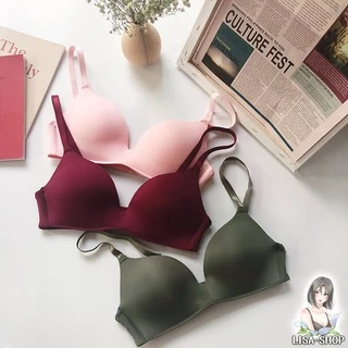 บราไร้โครง SOFT BRA เสื้อชั้นใน​ ไร้โครง มีฟองดันทรงในตัว ผ้านุ่มใส่สบาย งานสวยเนียนเฉียบ #เรียบE01