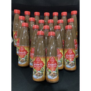 นำ้ปลาร้า เข้มข้น พาสเจอร์ไรส์ ตรา ปลายจวัก Strong Pickled Fish Sauce Plai Jawsk Brand จำนวน 20 ขวด