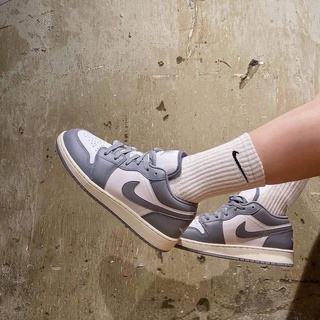 Nike air jordan 1 low vintage grey