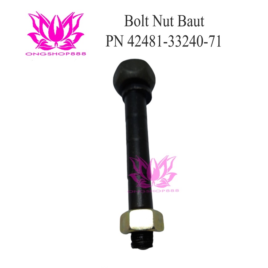 Bolt Nut Bolt PN 41481-33240-71 สําหรับรถยก Toyota 8FD30/FDZN30