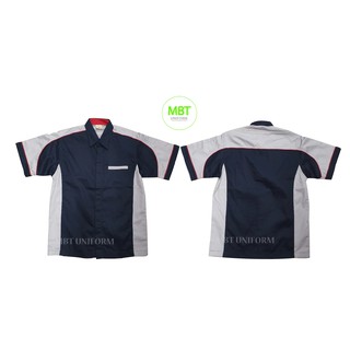 เสื้อช็อปช่าง เสื้อยูนิฟอร์ม MBT_SS10