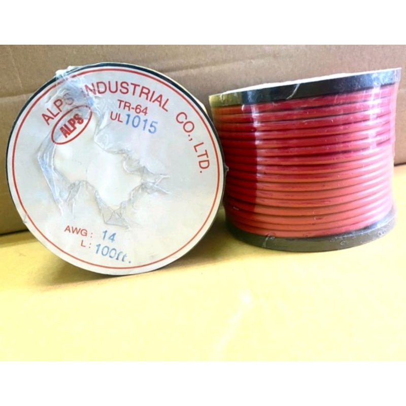 สาย​ AWG 14 ความยาว​ 100 ft. มี​ 5 สี​
