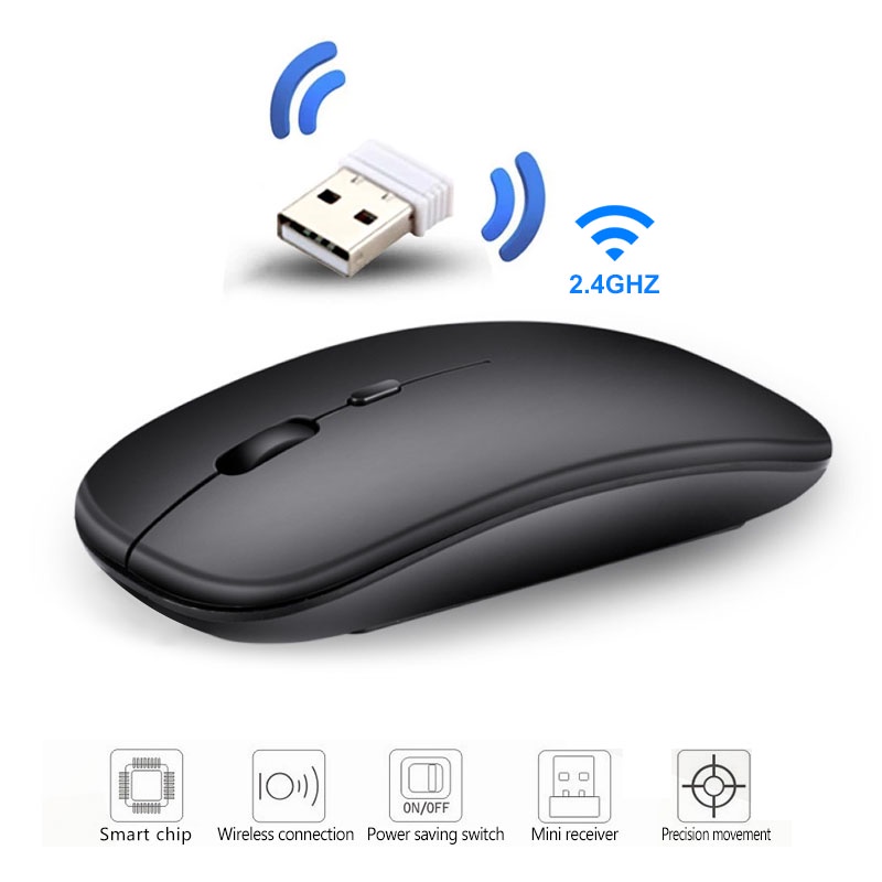 Mi Dual Mode Wireless Mouse Silent Edition เมาส์ไร้สาย Bluetooth ของแท้ประกันศูนย์