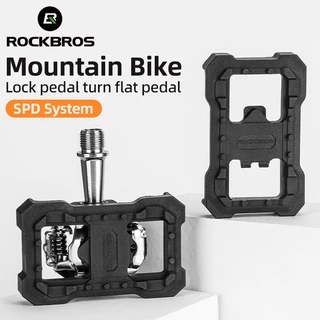 ROCKBROS อะแดปเตอร์แป้นเหยียบจักรยาน SPD ไนล่อน น้ําหนักเบา