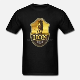 เสื้อยืดผ้าฝ้ายพิมพ์ลายแฟชั่น ใหม่ เสื้อยืดลําลอง แขนสั้น พิมพ์ลาย Boardrippaz Lion Lager Beer Sri Lanka Ceylon Colombo