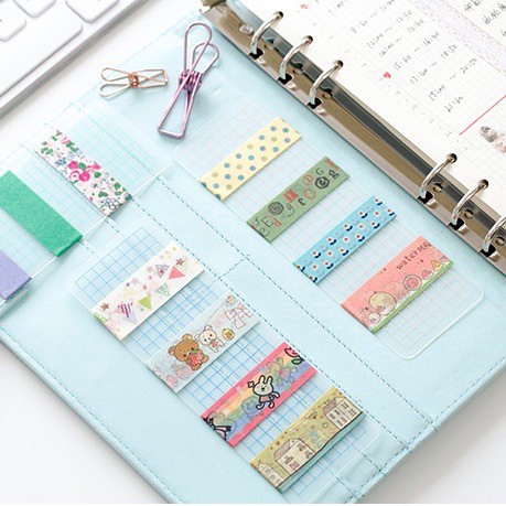 แผ่นพลาสติก ที่เก็บเทป mt washi tape holder mimisplan