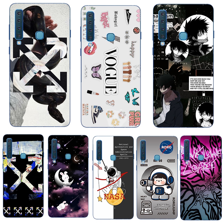 เคสซิลิโคน TPU นิ่ม สําหรับ Samsung Galaxy A7 2015 A7 2016 A7 2017 A7 2018 A9 2018 #8