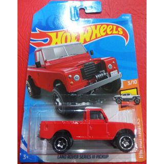 รถเหล็ก Hotwheels Land Rover Pickup