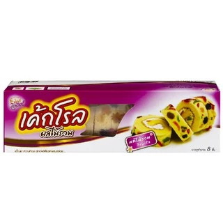 เค้กโรล รสผลไม้รวม ตรา ลิเลียน ขนาด 110 กรัม