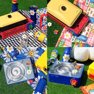 ( พร้อมส่ง ) Kovea x Wiggle Wiggle Gas Grill กระทะปิ้งย่าง &amp; Table top Stove เตาแก๊สปิคนิก