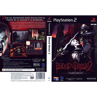 แผ่นเกมส์ PS2 Blood Omen 2 - The Legacy of Kain Series   คุณภาพ ส่งไว (DVD)