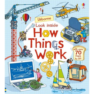 DKTODAY หนังสือ USBORNE LOOK INSIDE HOW THINGS WORK