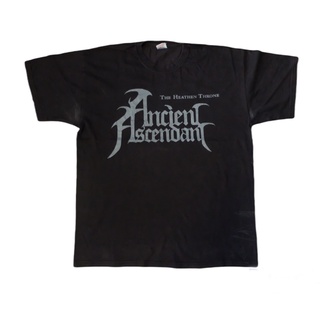 เสื้อวง Ancient Ascendant อก 22 นิ้ว ยาว 28 นิ้ว สีดำ มือสอง ของแท้