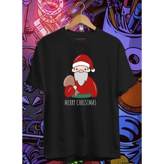 PRIA Christmas T-Shirts santa / mery chrismas / Women Men / Womenเสื้อยืดผู้หญิง