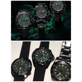 Seiko New Black Series “Night Vision” Limited Edition  รุ่น SNE587P  SRPH97K  SRPH99K